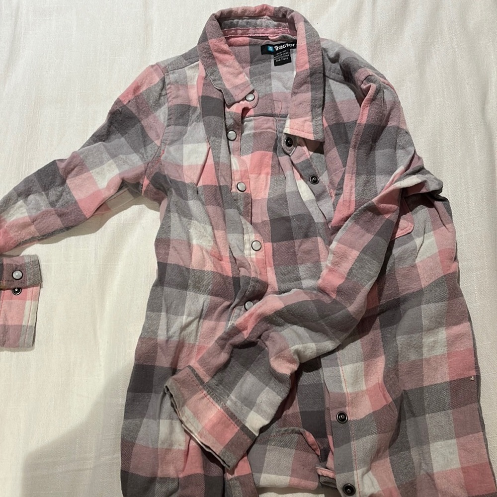 Pink and Gray Flannel